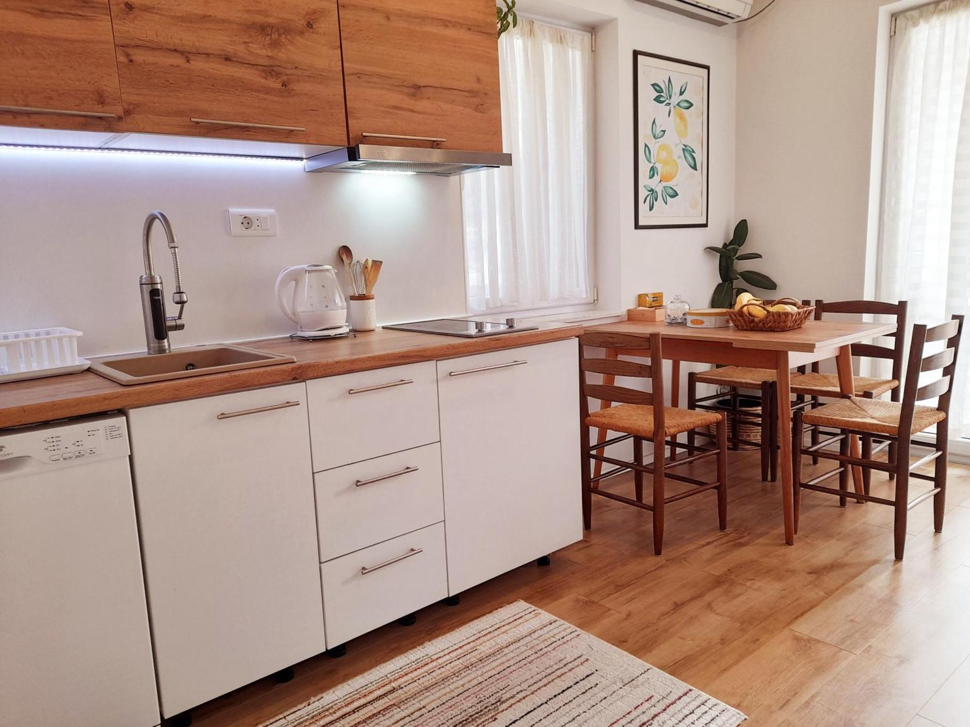 Central Modern Apt With Garden Struga Bagian luar foto