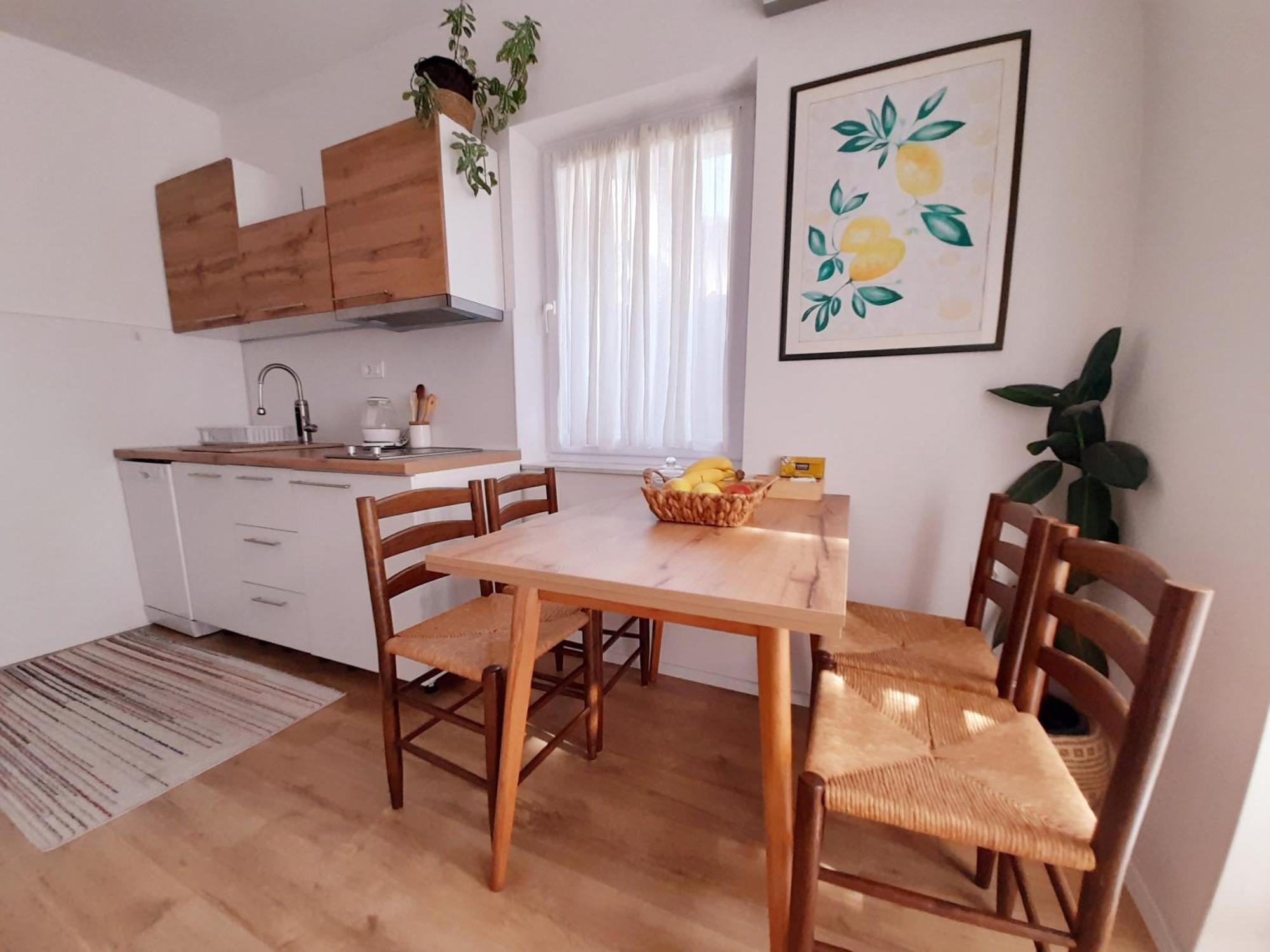 Central Modern Apt With Garden Struga Bagian luar foto
